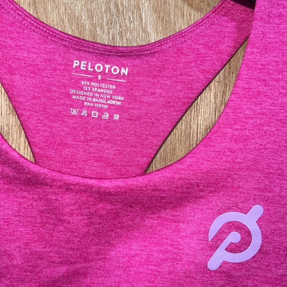 Peloton Heathered Strappy Sports Bra, S - Picture 9 of 11